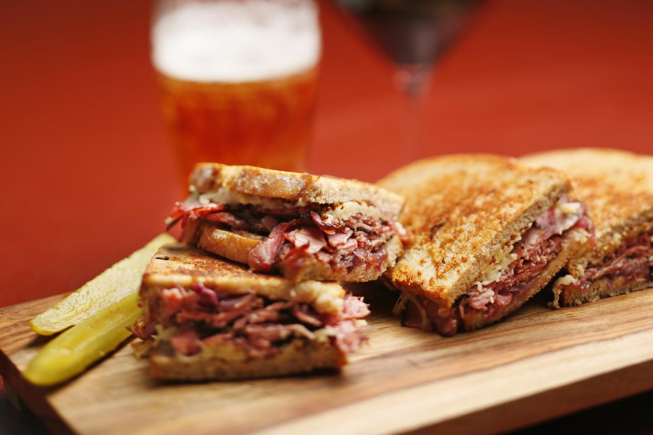 Wines and beer to serve with the best pastrami sandwich ever Cooking