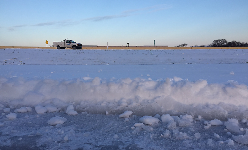 Photos Last blast of winter brings record snowfall Dallas News