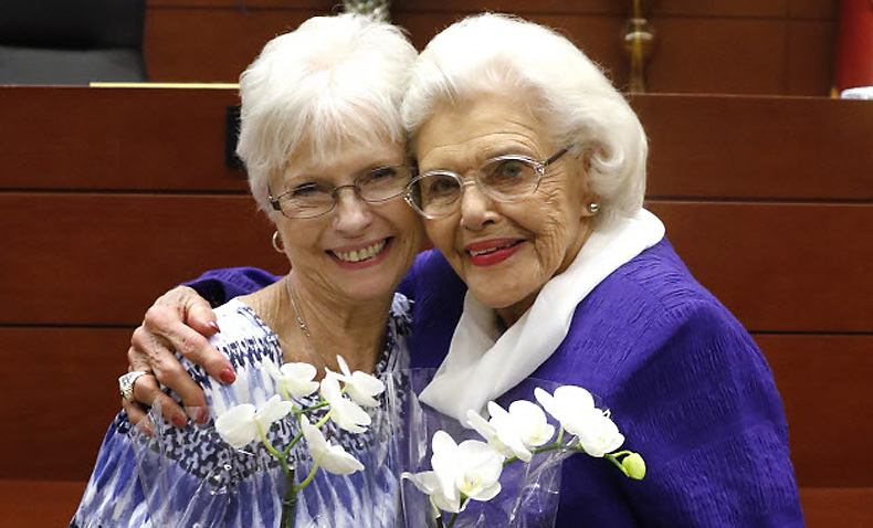 Mom, 92, adopts daughter, 76, in Dallas courtroom | News | Dallas News