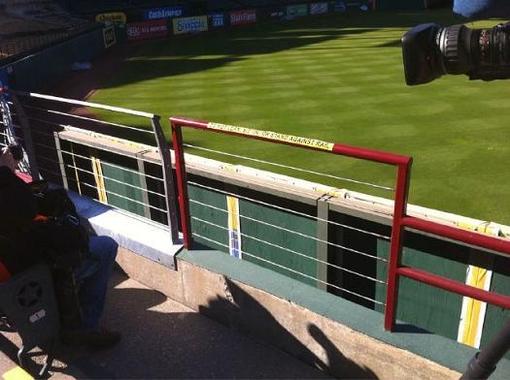 At Rangers Ballpark, Heightened Railings and Fan Awareness - The