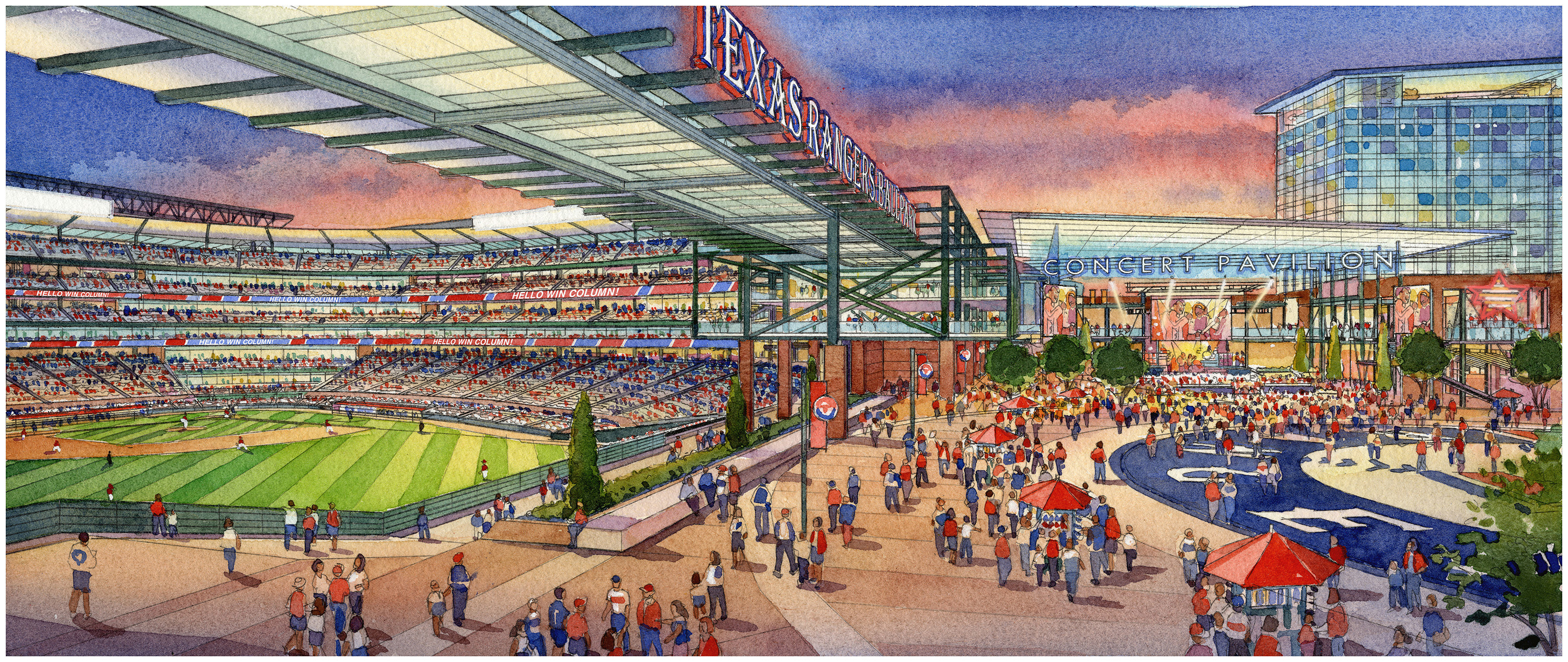 The Texas Rangers' new ballpark is a major improvement — if only