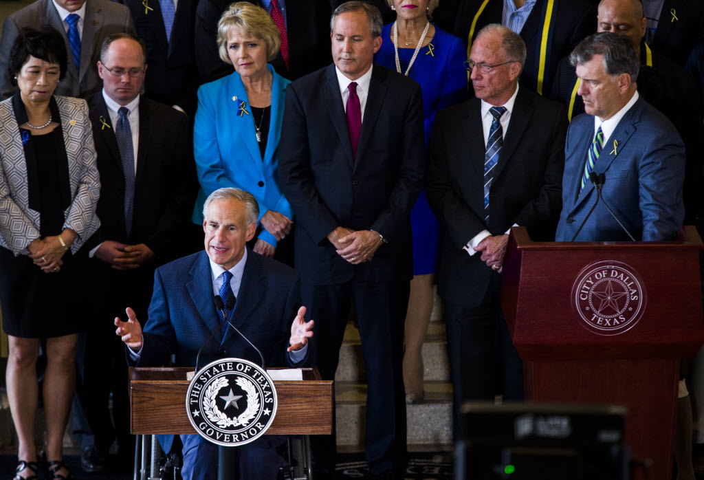 Gov. Greg Abbott In Severe Pain From Burns As He Traveled To Dallas In ...