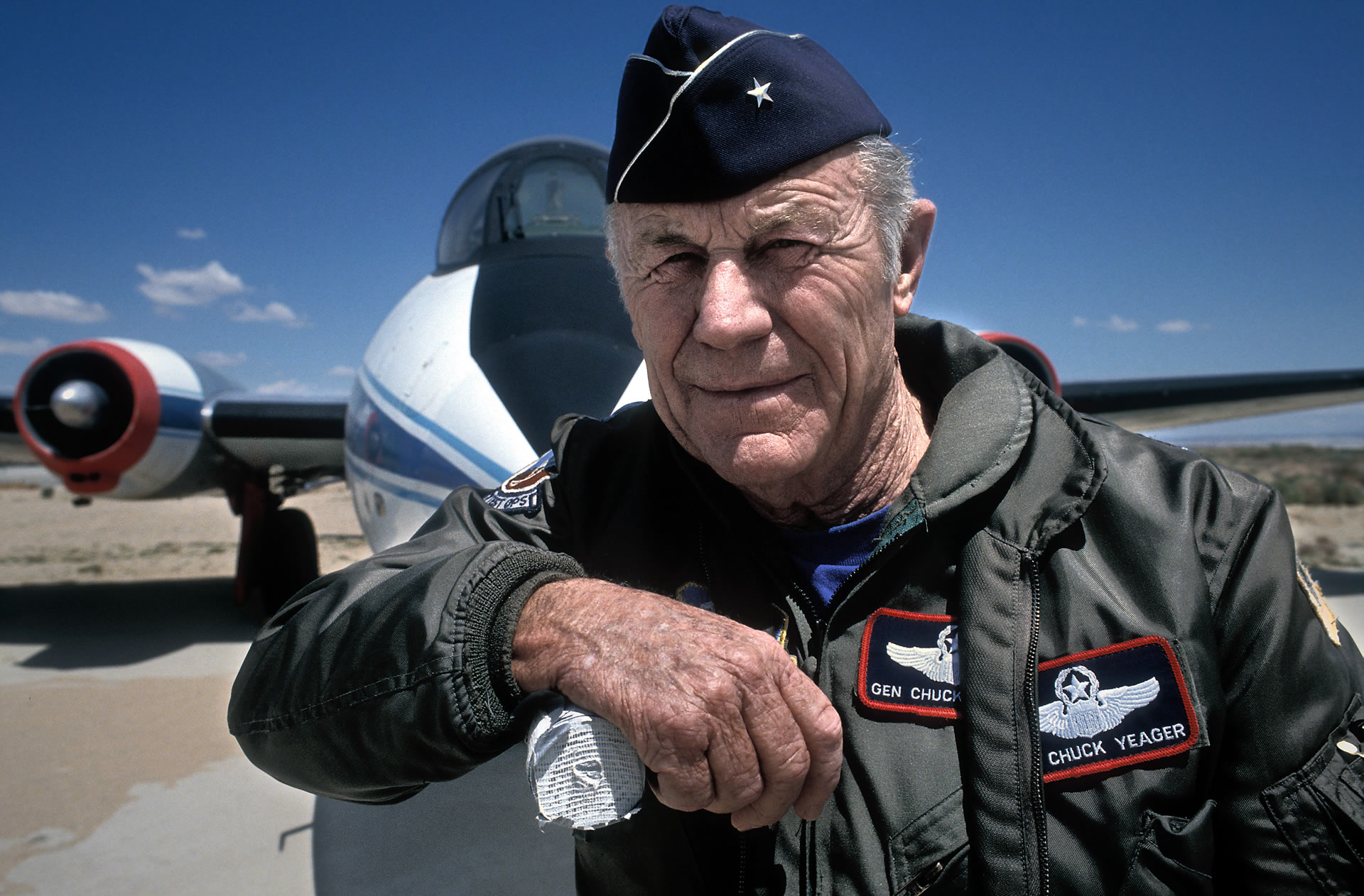 The Right Stuff: Sam Shepard's Flight Jacket as Chuck Yeager