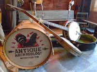 Find deals and rare collectibles at Antique Archaeology in Marathon Village. Robin Soslow