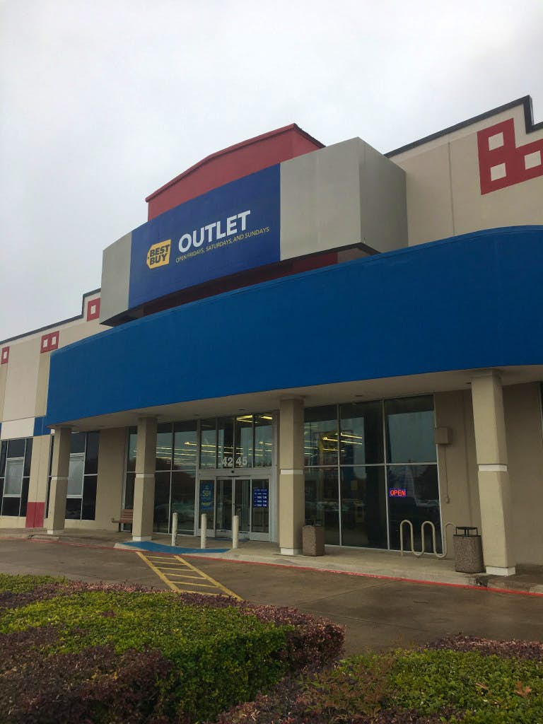 Best Buy bought into the outlet concept and has opened two in Texas