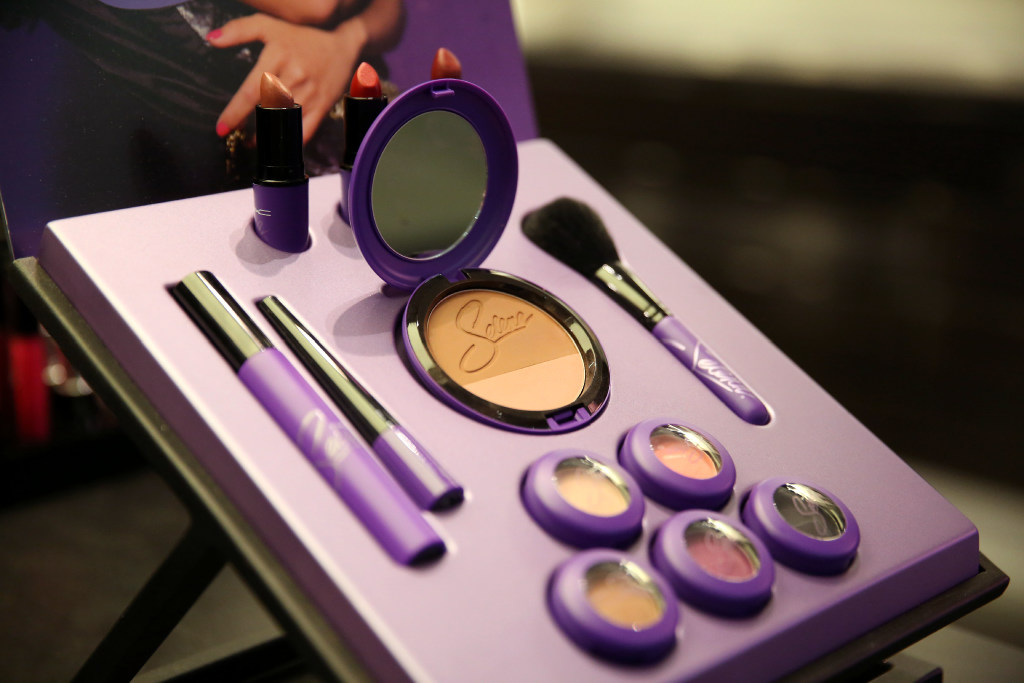 the mac cosmetics selena line