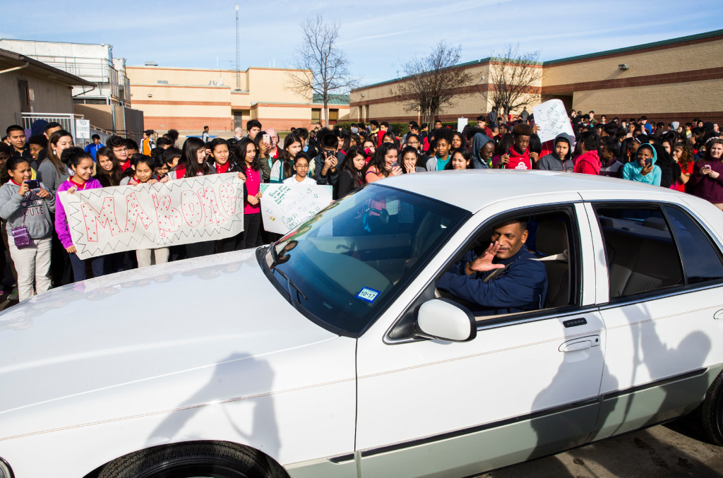 Cancerstricken teacher's aide surprised with car from