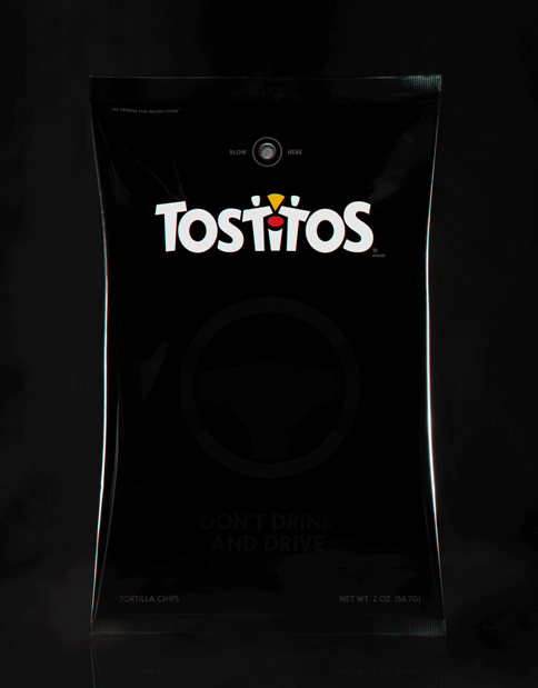 Tostitos' Super Bowl bags can detect alcohol, offer Uber rides