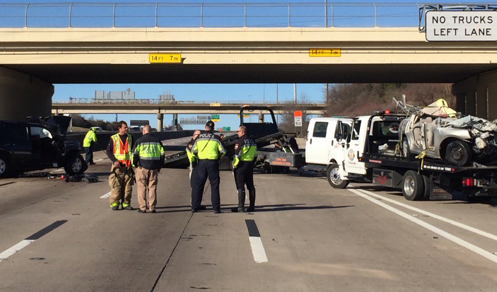 1 dead, 1 critically injured in wrongway crash on I30 in Grand
