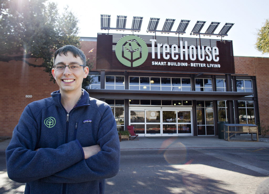 Ecofriendly TreeHouse store's firsts include Tesla supercharger and