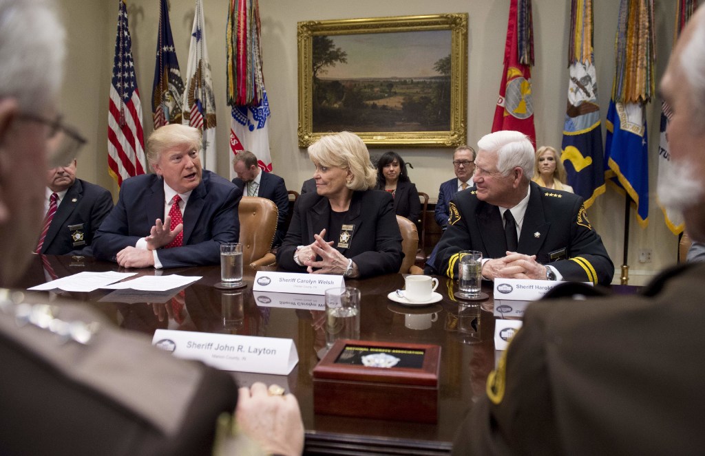 Trump Offers To 'Destroy' Texas State Senator's Career For Sheriff