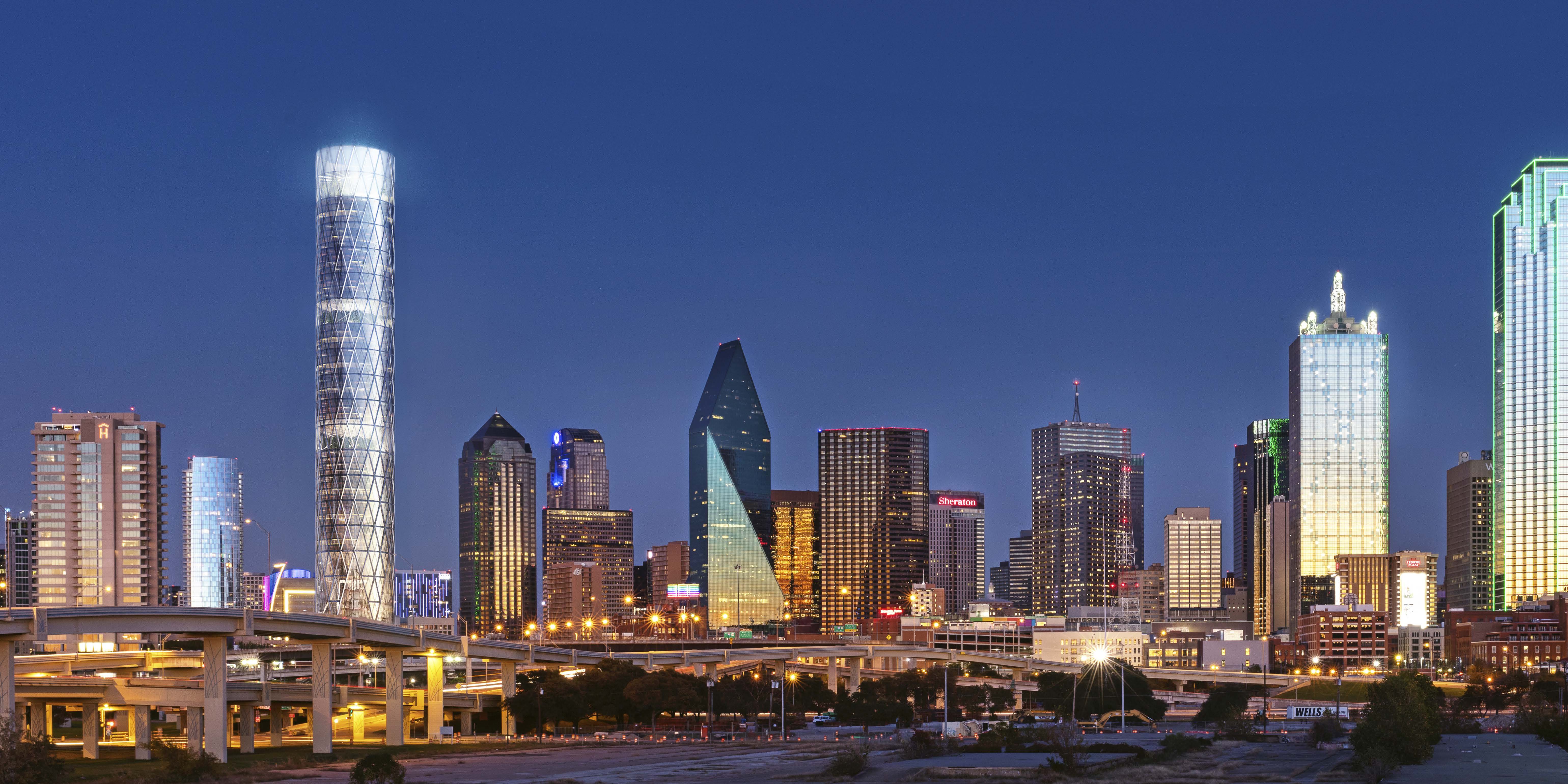 Round skyscraper by famed architect would remake Dallas' skyline | Real Estate ...6159 x 3080