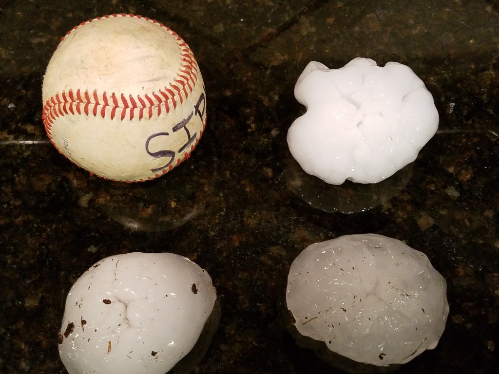 Late-night Storms Bring Baseball-size Hail To Collin County | Weather ...