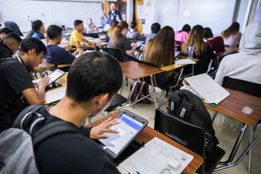 Why aren't high school students using their Garland ISD-supplied iPads