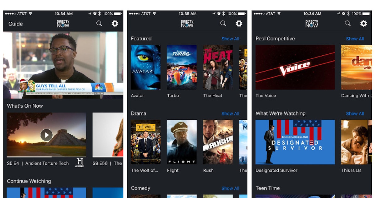 AT&T's DirecTV Now adds CBS programming, including local