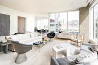 The model unit for the Hall Arts Residences condo high-rise was done by Dallas designer Emily Summers.(Robert Yu/Hall Group)