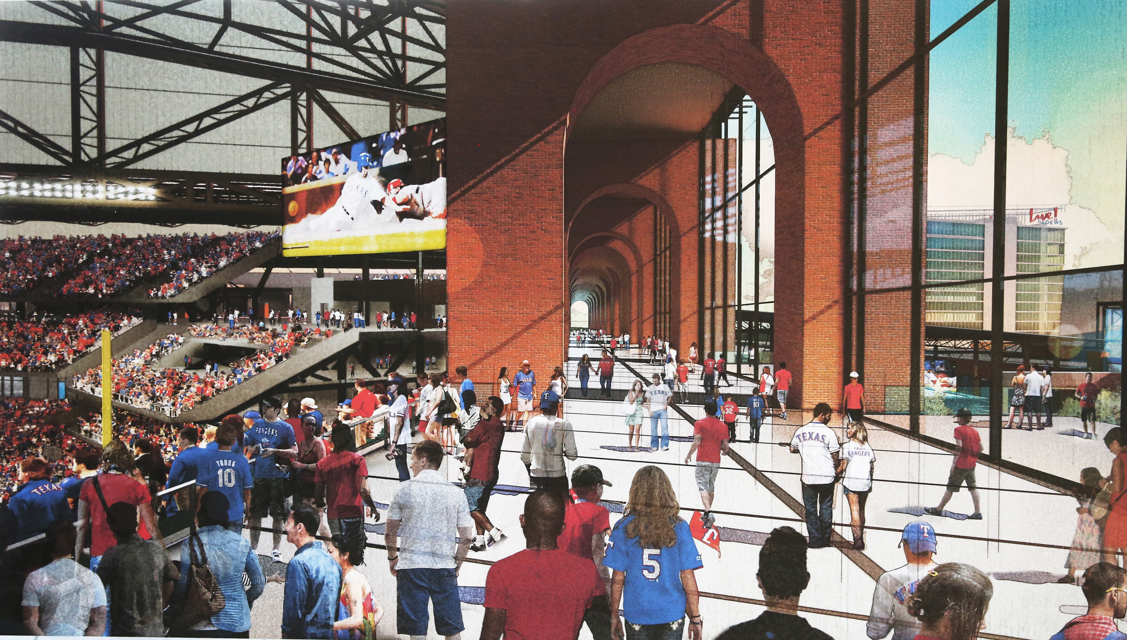 Texas Rangers open team-merchandise store with 's RFID checkout  technology at Globe Life Field - Stadium Tech Report