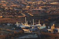 The Exide Technologies plant as seen in Frisco on Nov. 28, 2012, two days before it ceased operations. (File photo)