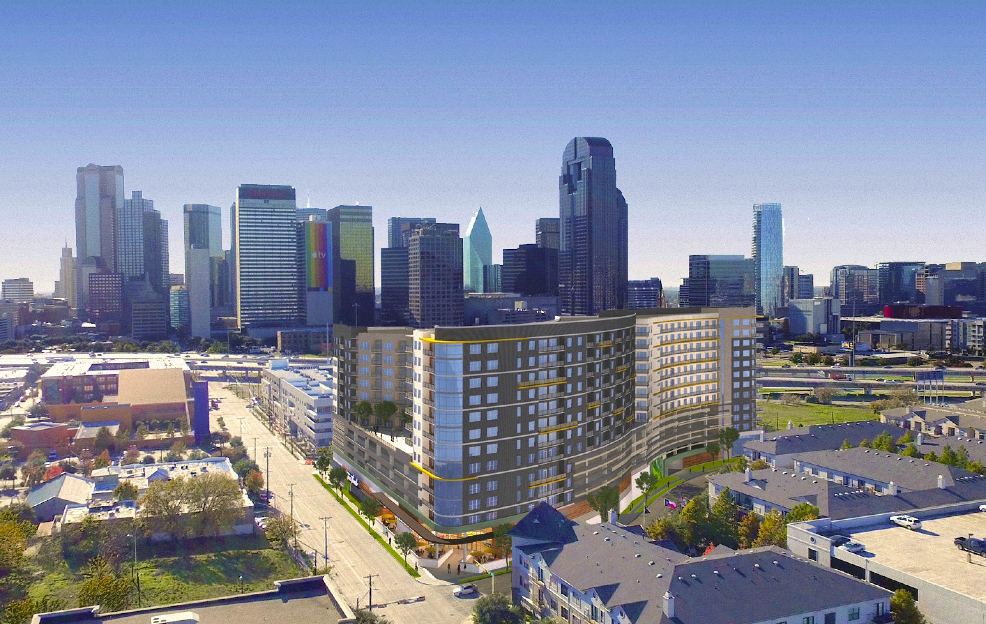 High-rise on the way on downtown Dallas' near east side | Real Estate
