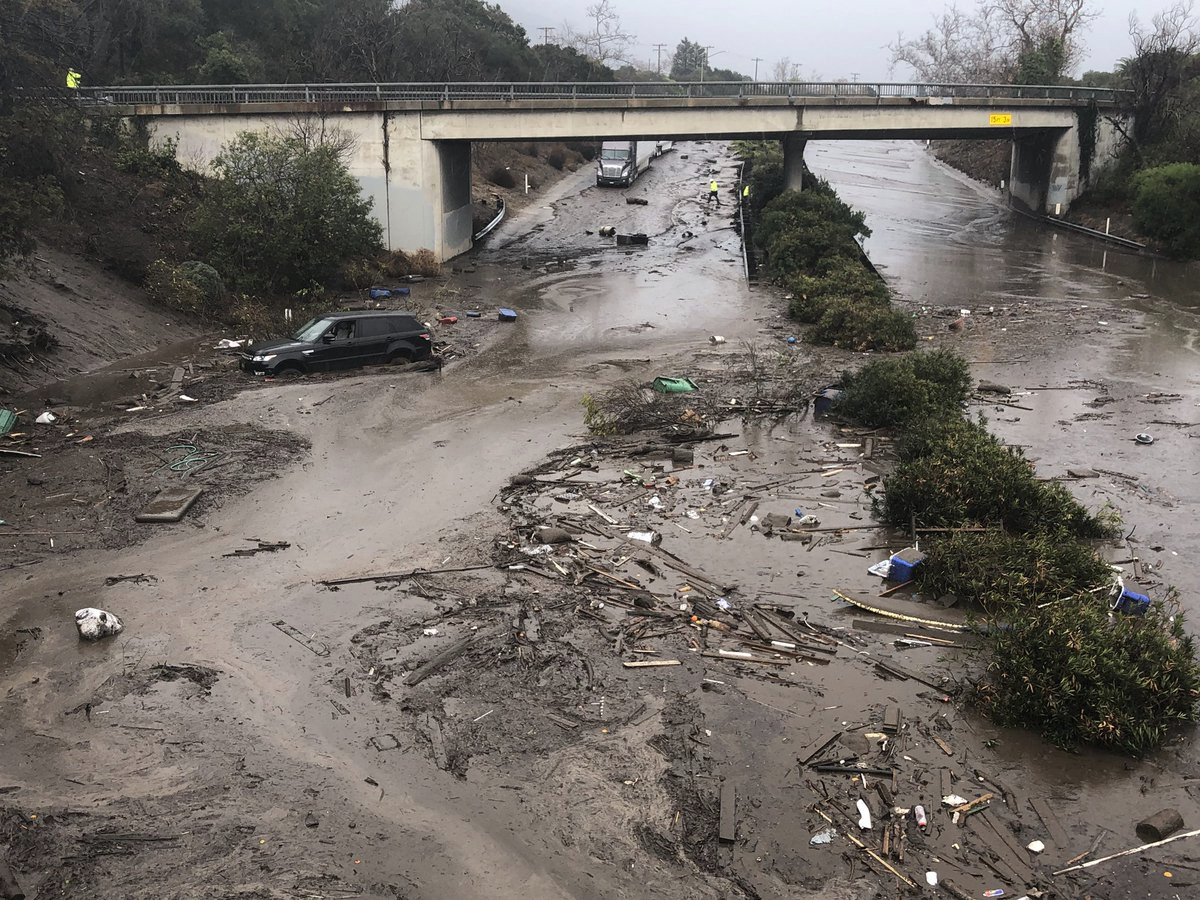 Death toll in Southern California mudslides climbs to 17 Weather