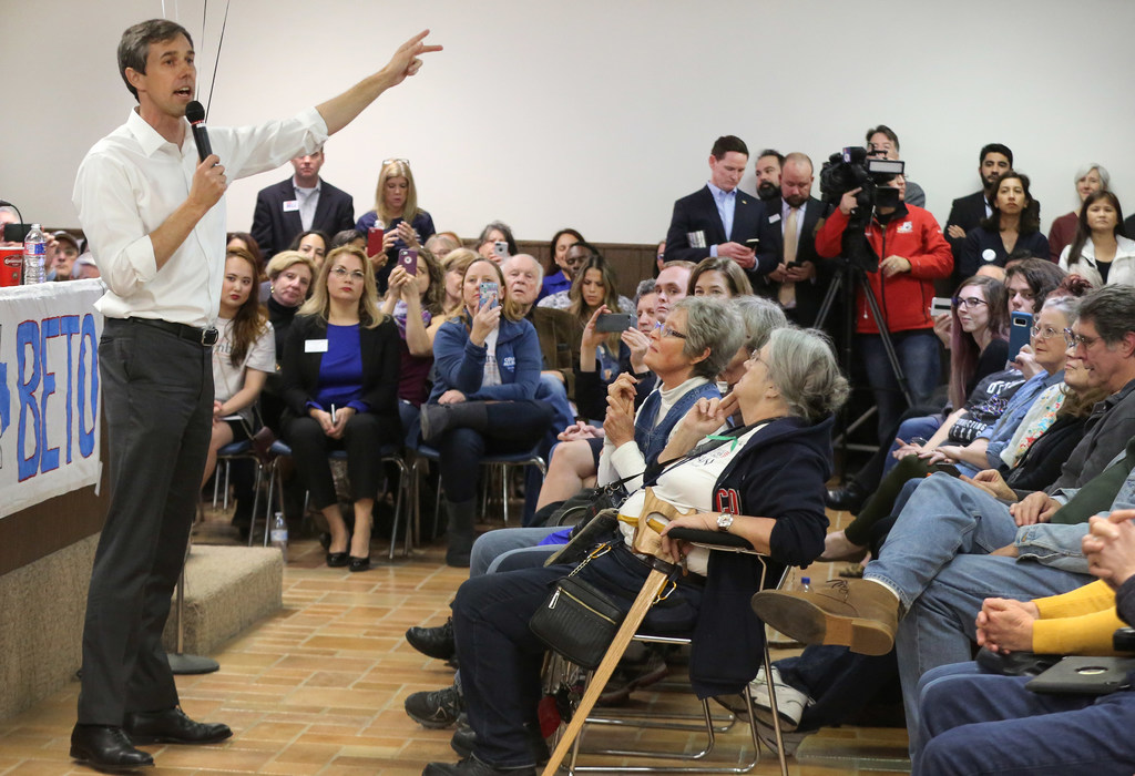 Image result for photos of beto o'rourke ted cruz