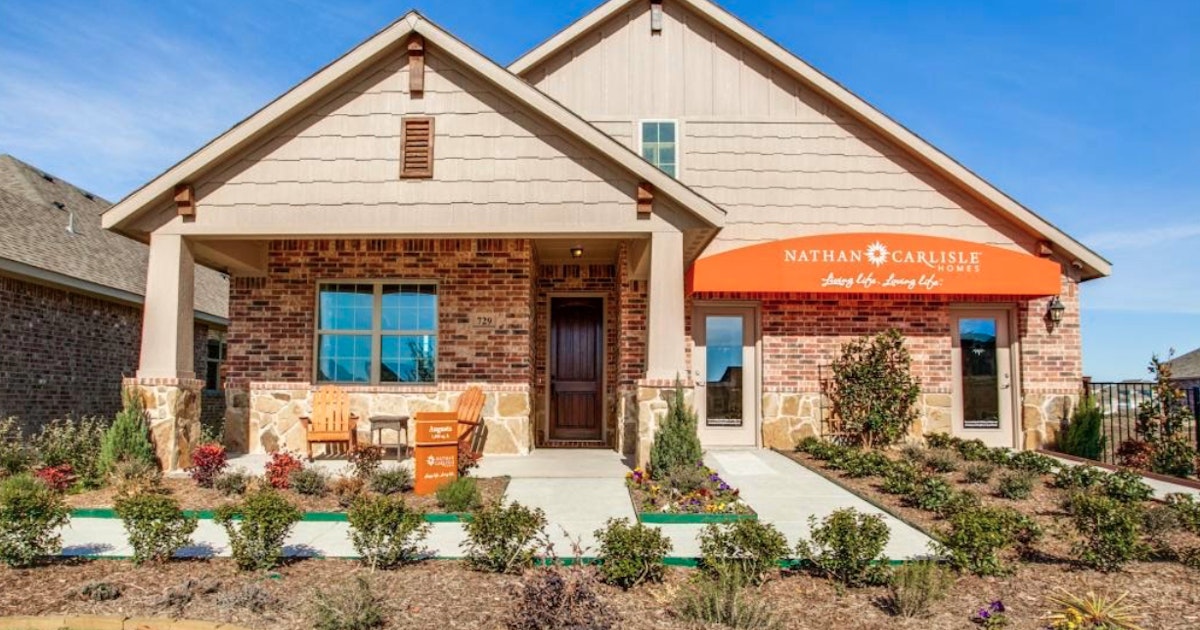 Homes for two new 55-plus communities in North Texas are on the way