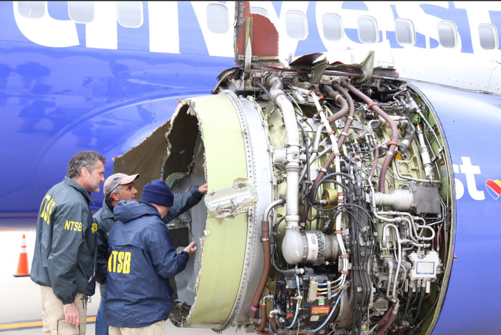 Safety board plans hearing on fatal Southwest Airlines Flight 1380 accident