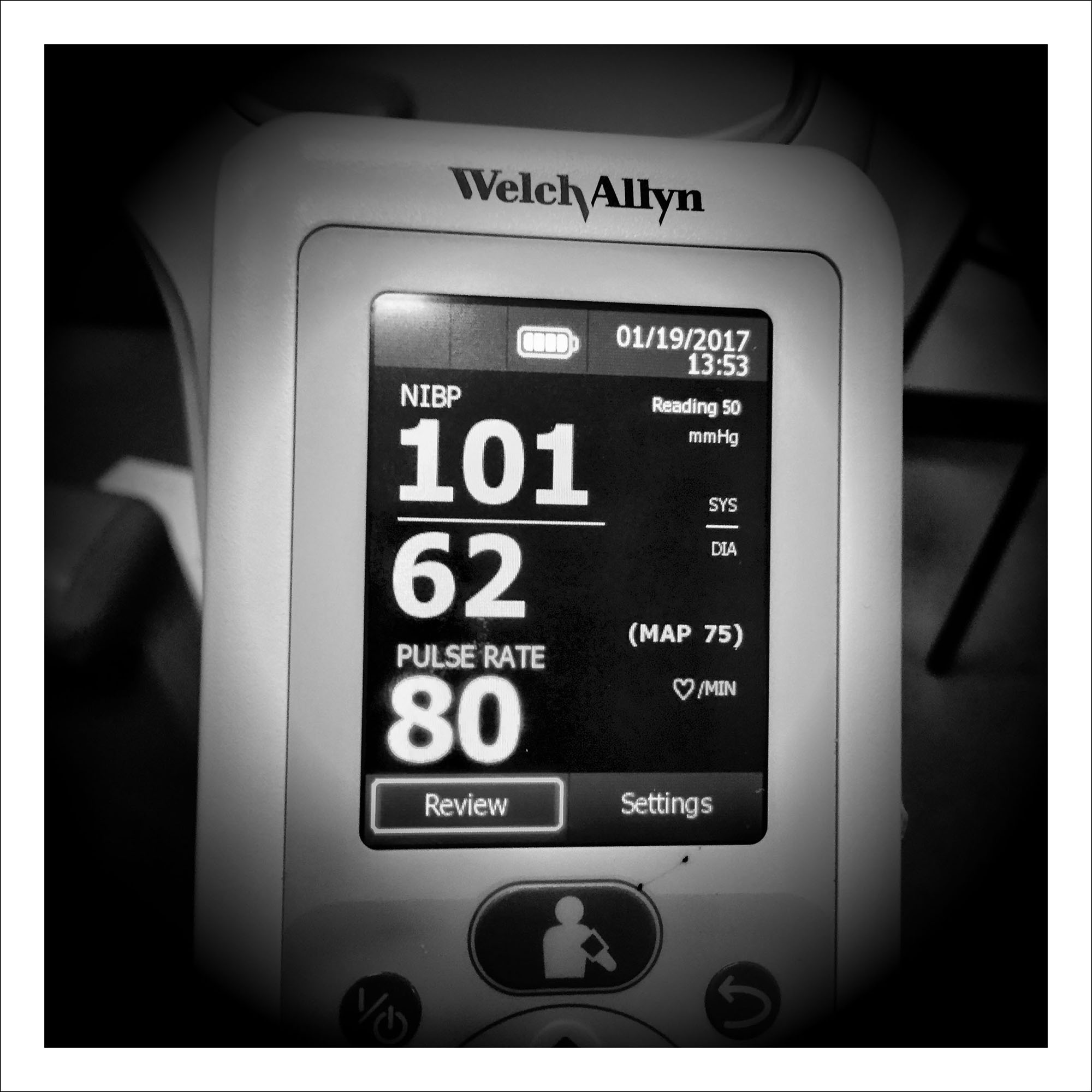 1/19/17 — That bike ride did me some good. Wyatt McSpadden told me the key to cancer fighting is chilling and I'm so chill I oughta be asleep with a BP this low. Lisinopril helps too.(Guy Reynolds/Staff Photographer)