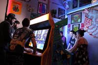 Coin-Op's retro barcade is decked out with the owner's childhood toys and classic video games.(Courtesy/Coin-Op)