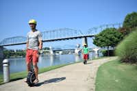 Adventure Sports Innovation offers 16 cutting-edge rental options, including an electric unicycle.(Adventure Sports Innovation/Courtesy)