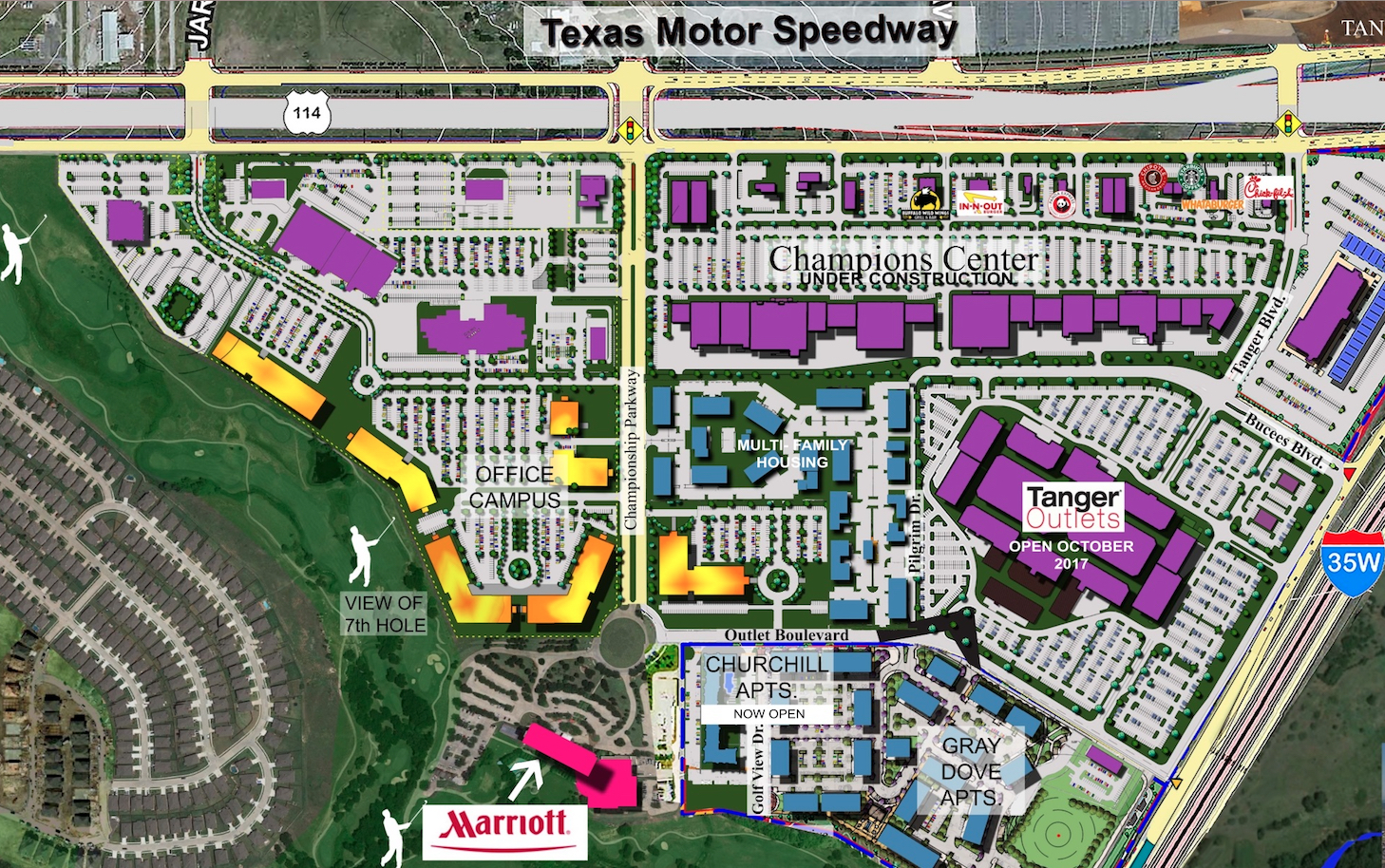 Champions Circle 60-acre office space planned in Fort Worth