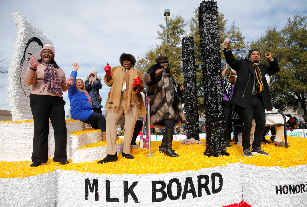 Thousands at Dallas MLK parade celebrate the lessons learned from civil