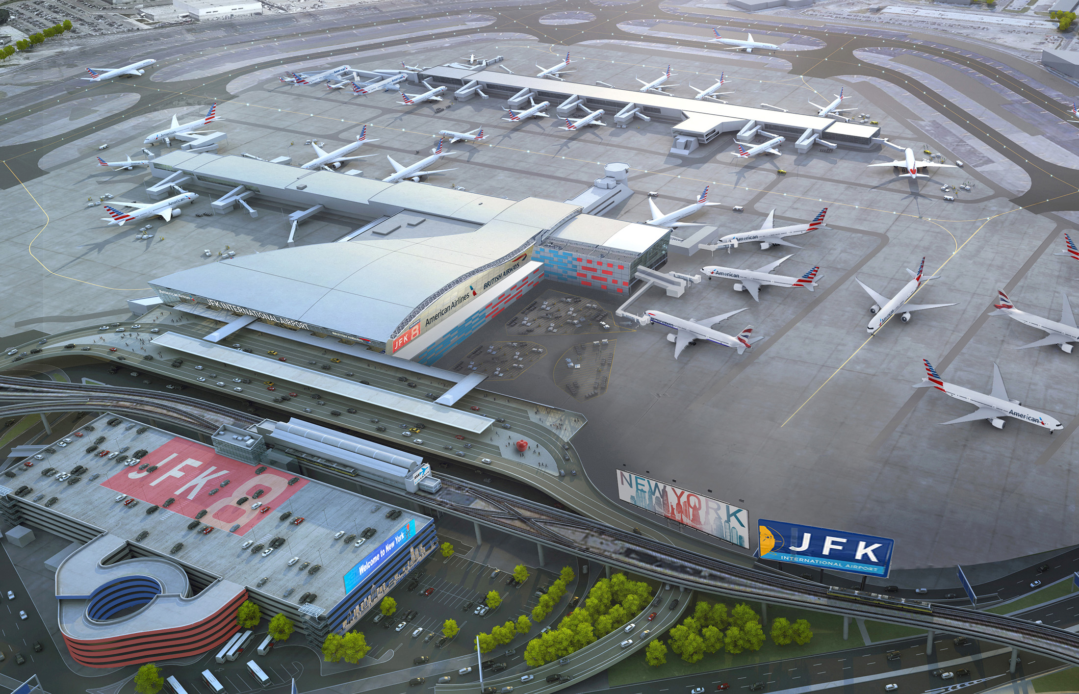 Dia American Airlines Terminal American Airlines, British Airways Moving In Together At New York's Jfk  Airport