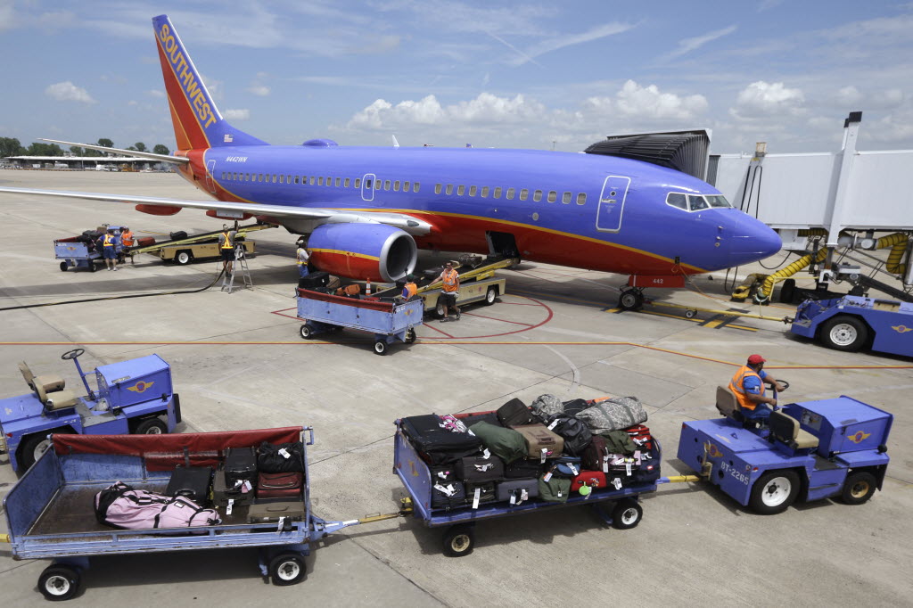 Baggage weight cheap for southwest airlines