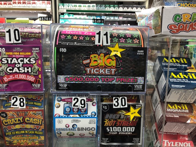 Texas Lottery crashes through a barrier: The first scratch-off in