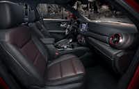 2019 chevrolet blazer luxurious interior The 2019 Chevrolet Blazer RS interior features a driver-centric interior along with red accents and trim.