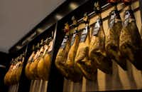 Jamon Iberico from Enrique Tomas, Spain's most famous store selling the high-quality ham.(Enrique Tomas)