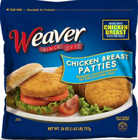 Tyson Recalls 40 000 Pounds Of Chicken Patties That May Contain Foreign Matter