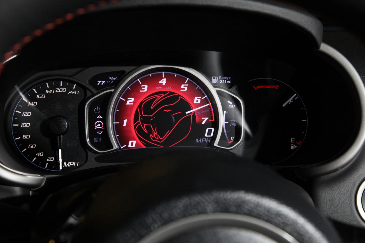 dodge viper dashboard