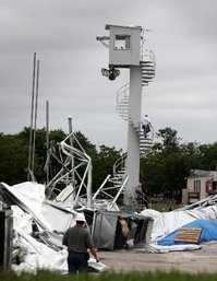 Cowboys practice facility collapses