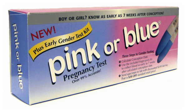 Pregnancy test sex of on sale baby