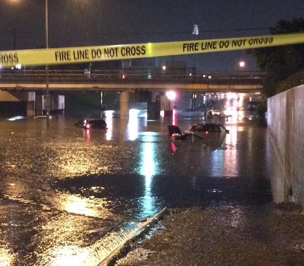 Widespread Flooding Follows Record Rainfall Overnight In Dallas-Fort ...