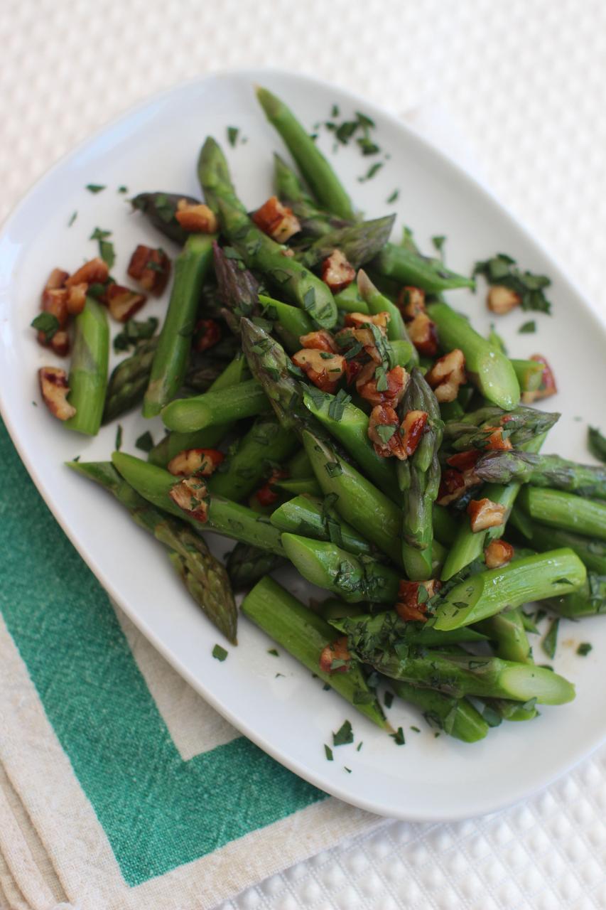 Brown Butter Asparagus with Pecans Recipes Dallas News