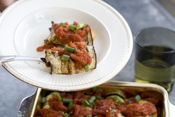 Lighter take on a classic heavy eggplant Parmesan Recipes Dallas News