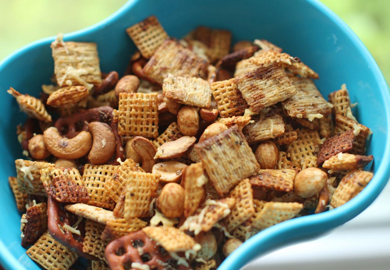 Cheesy Toasted Snack Mix Recipes Dallas News