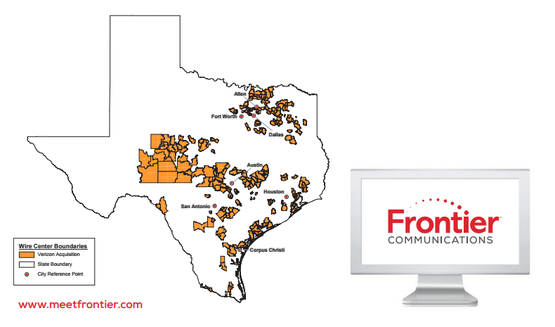 Former Verizon Texas customers� complaints about Frontier