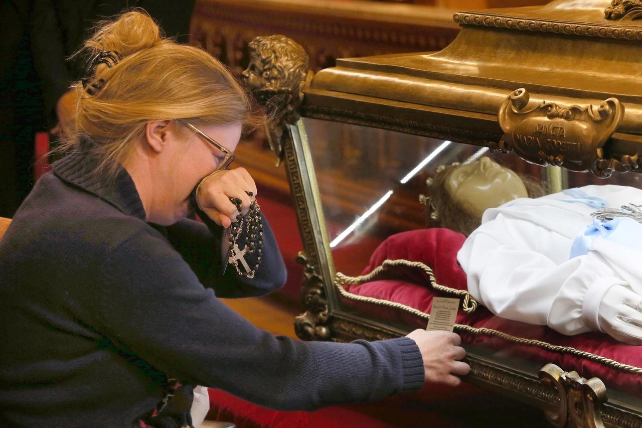 dallas church to display remains of young saint killed in rape attempt