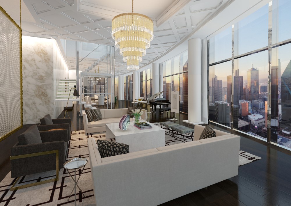 For 24 Million You Can The Highest Residential Address In For 24 Million You Can The Highest Residential Address In Dallas At Museum Tower Business News