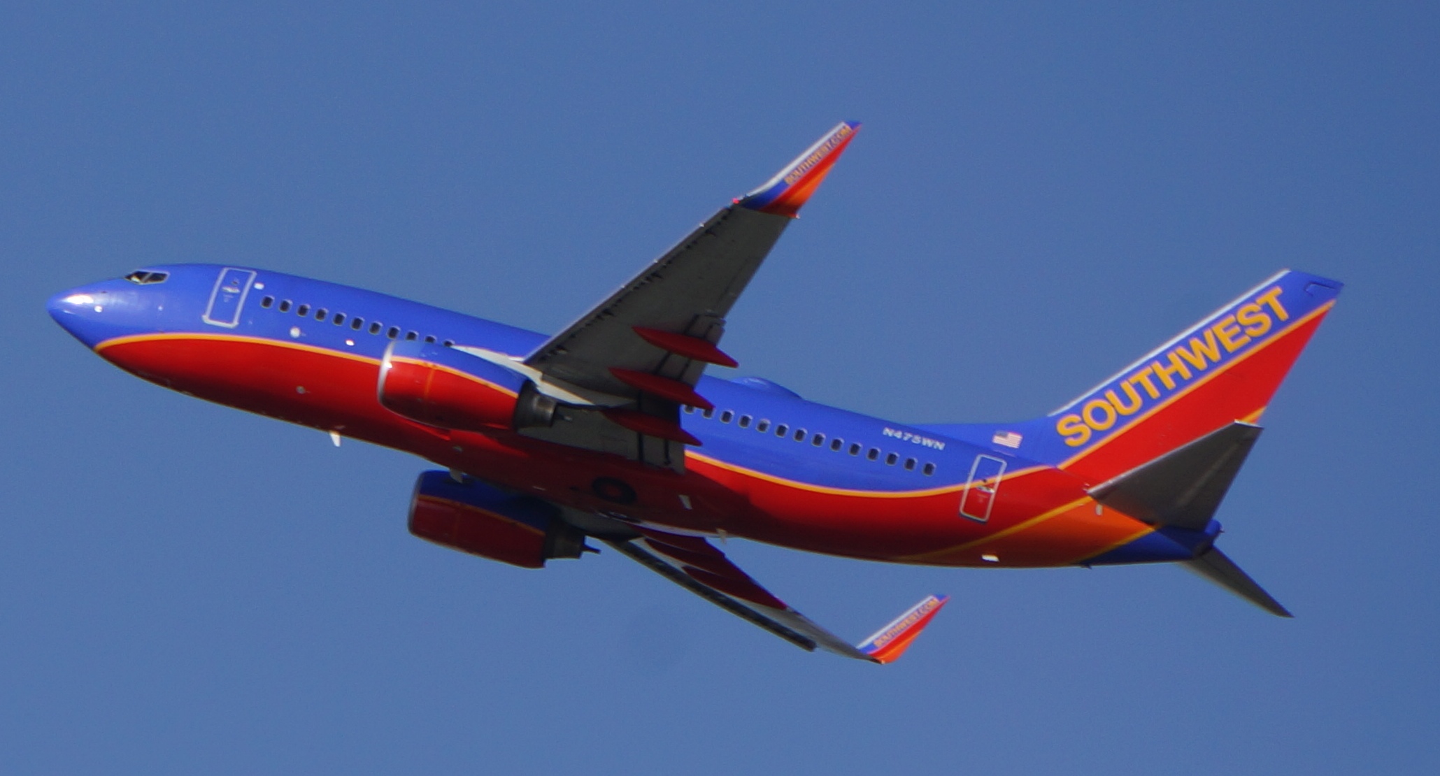 Southwest Airlines To Launch Flights To Costa Rica Airlines Dallas News   N475WN Boeing 737 700 July 31 2004 AW Dallas Love Field April 29 2014 Terry Maxon 