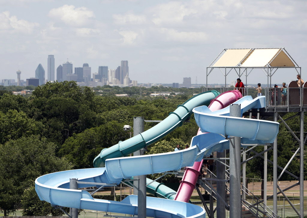North Texans Cool Off With A Splash At Local Water Parks